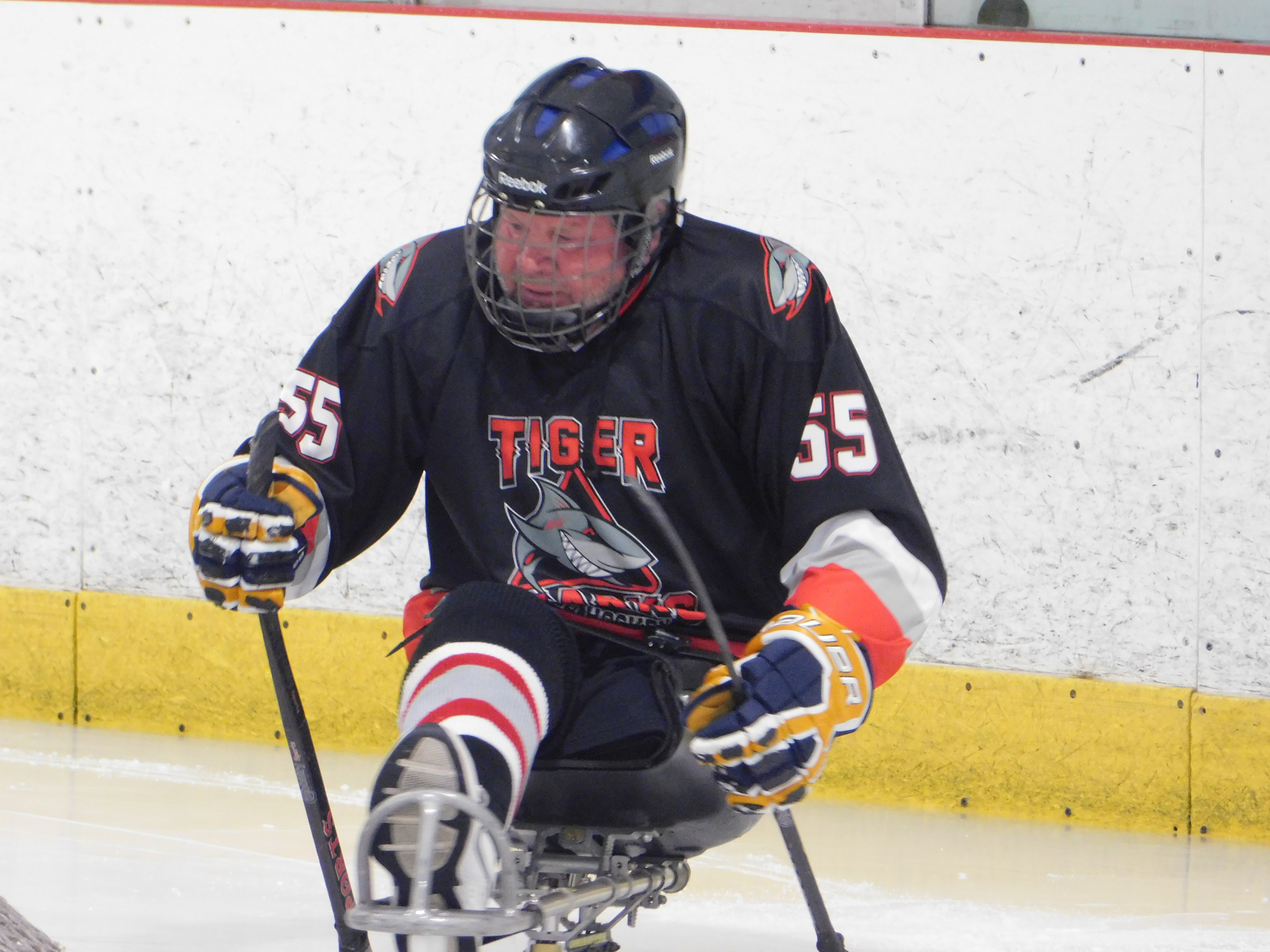 BORP's youth Sharks Sled Hockey Team compete at the 2018 Disabled