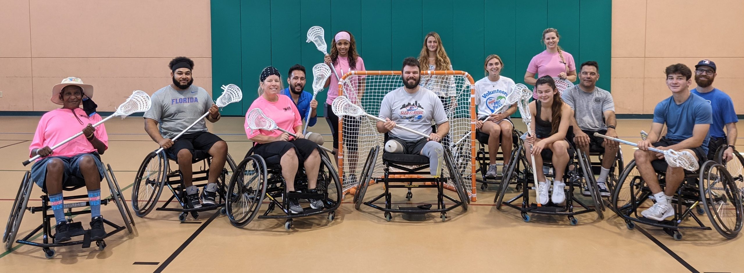 photo of people in sports wheelchairs